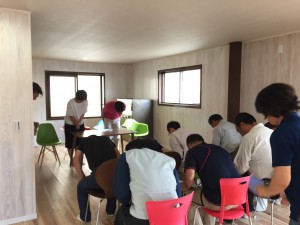 顔合わせ会 当社では "着工式" と呼んでいます。