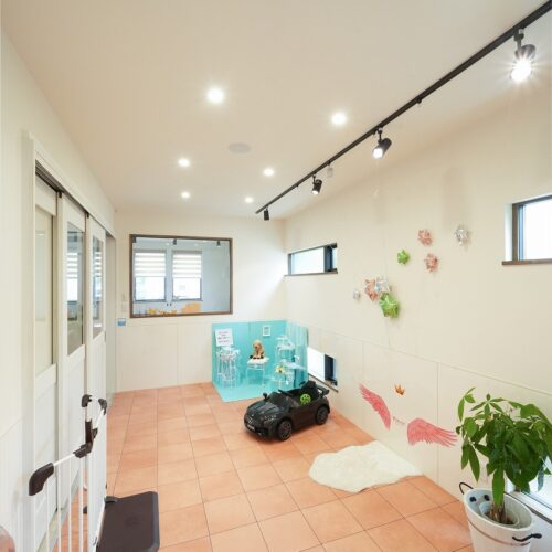 屋内ドッグラン