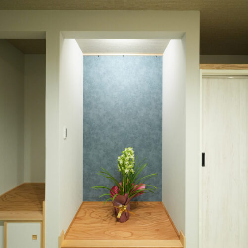 床の間もある和空間